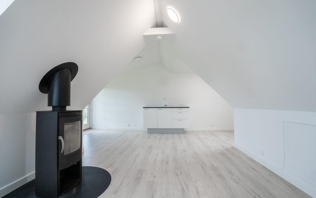 Lyse flotte rum på 1. sal i HabitusHuset Maglebyvej