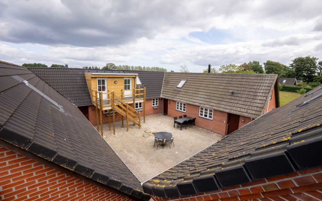 Habitushuset magleby set oppefra